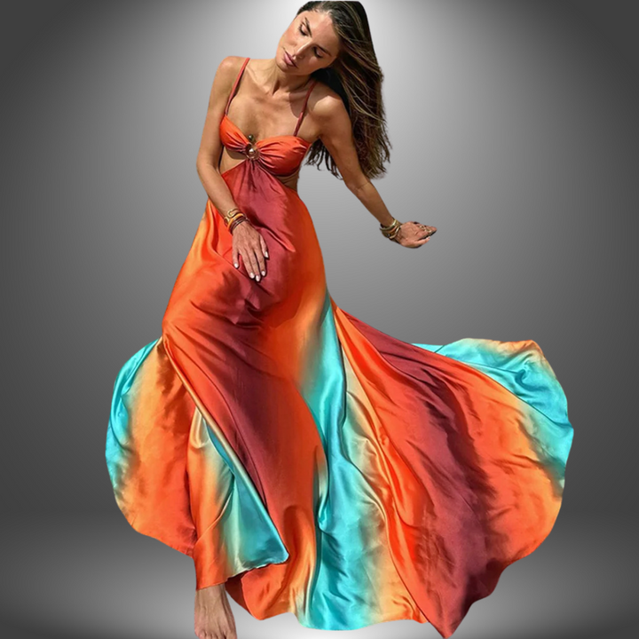 FIORE | Elegante en Frisse Lange Jurk