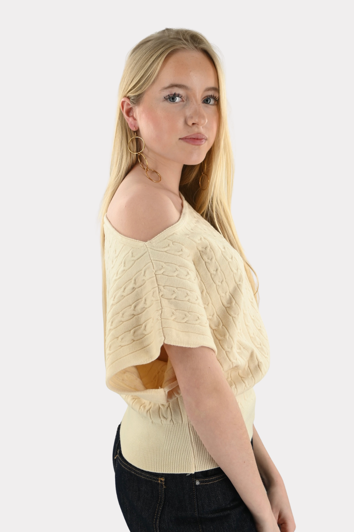 Mare top - creme