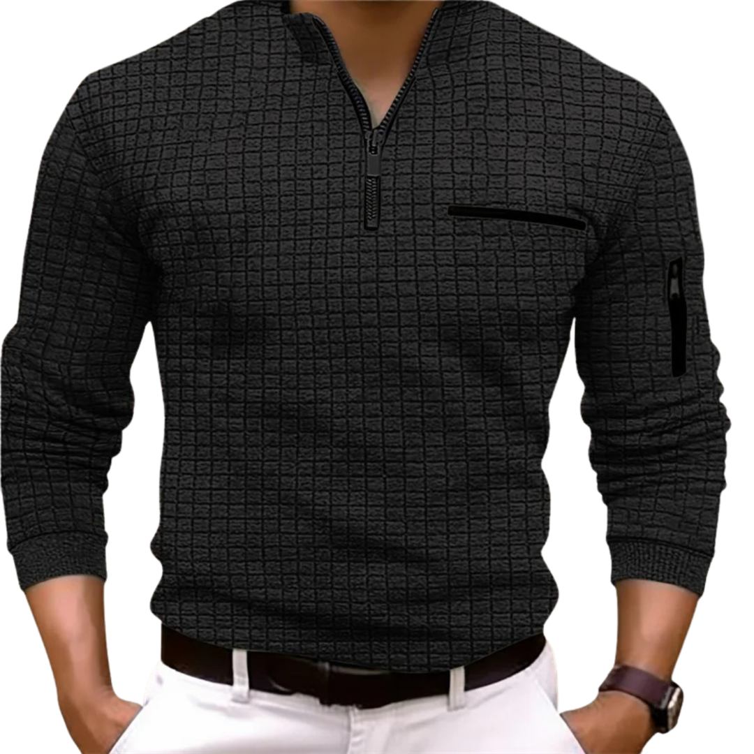 BART | LUXE GEBREIDE POLO MET RITS
