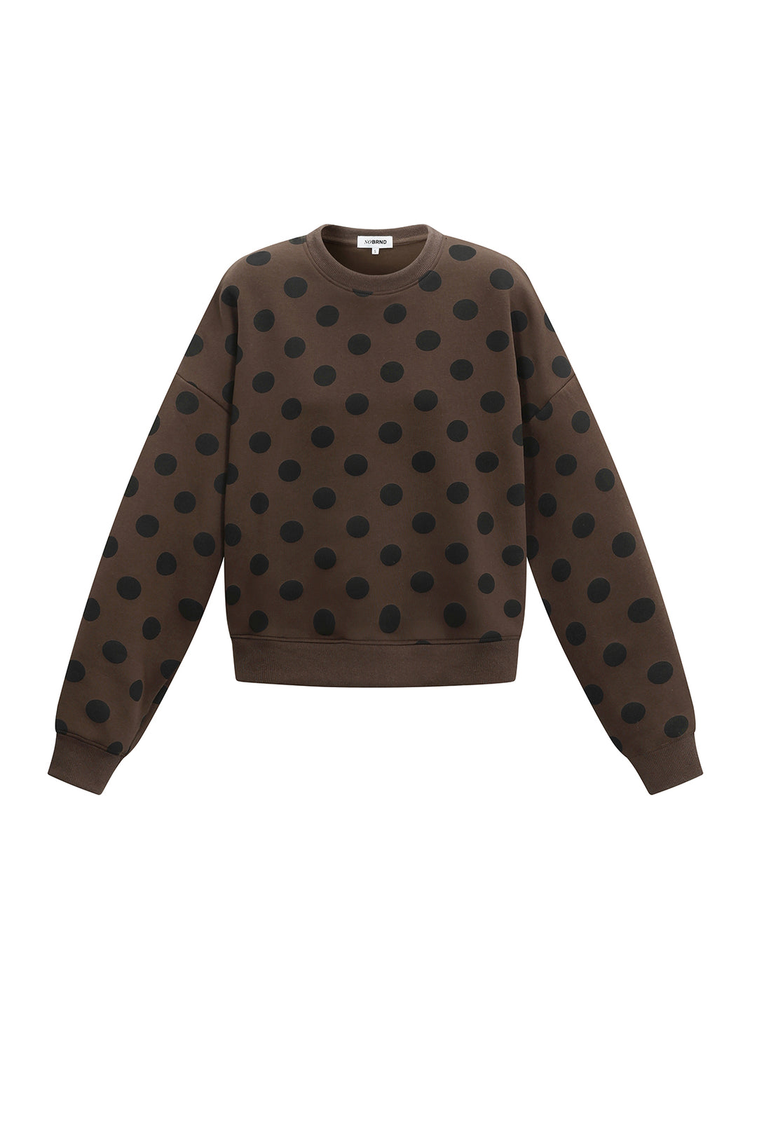 Hoodie met stippenprint