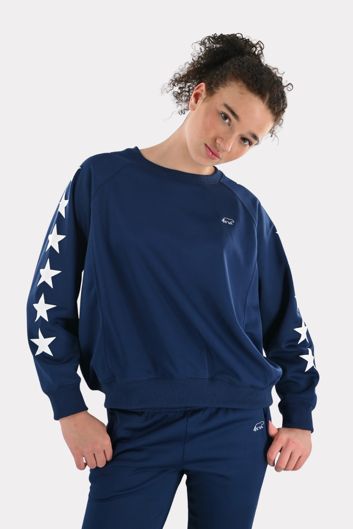 Trainings tiger sweater - navy