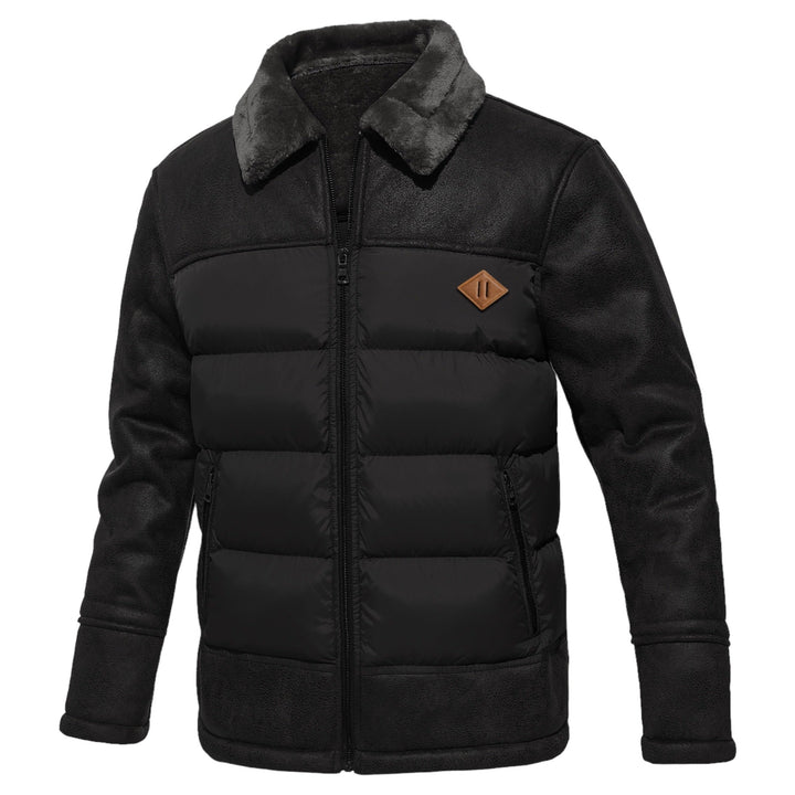 NICO™ | Elegante & Rustieke Leren Doudoune
