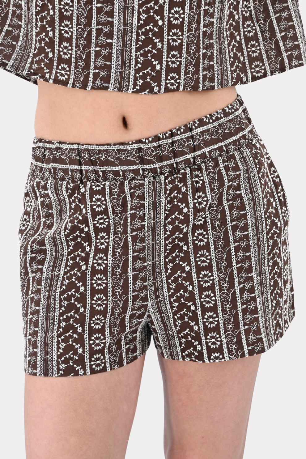 Dune short - bruin
