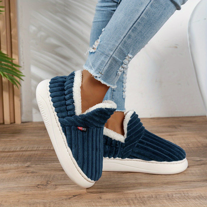 KIONA | Warme Huisschoenen voor Direct Comfort en Ontspannen Gezelligheid