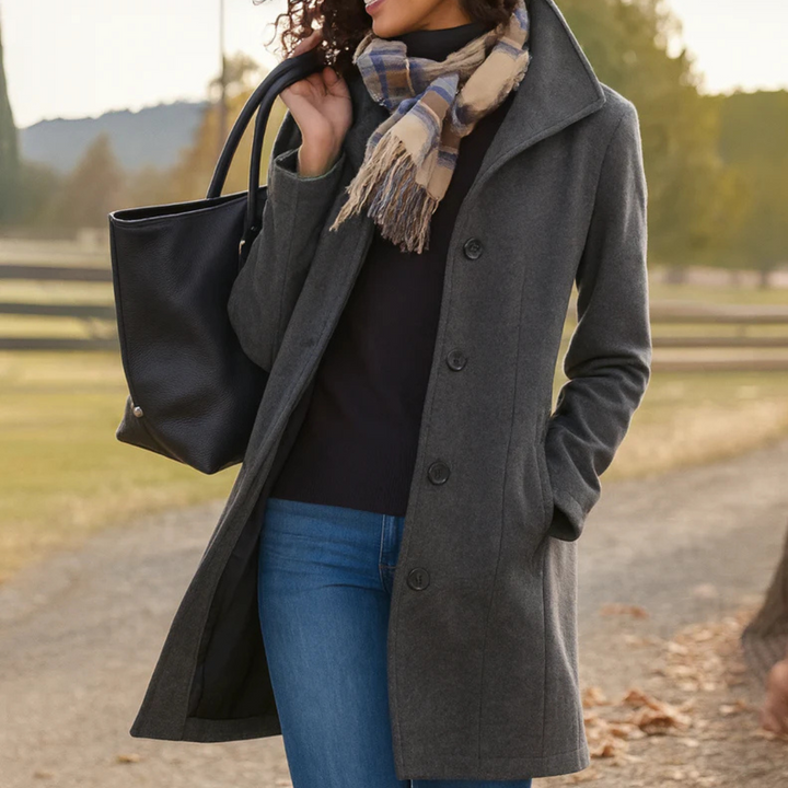 MARINA | Elegante Jas met Omarmende Warmte en Tijdloze Stijl