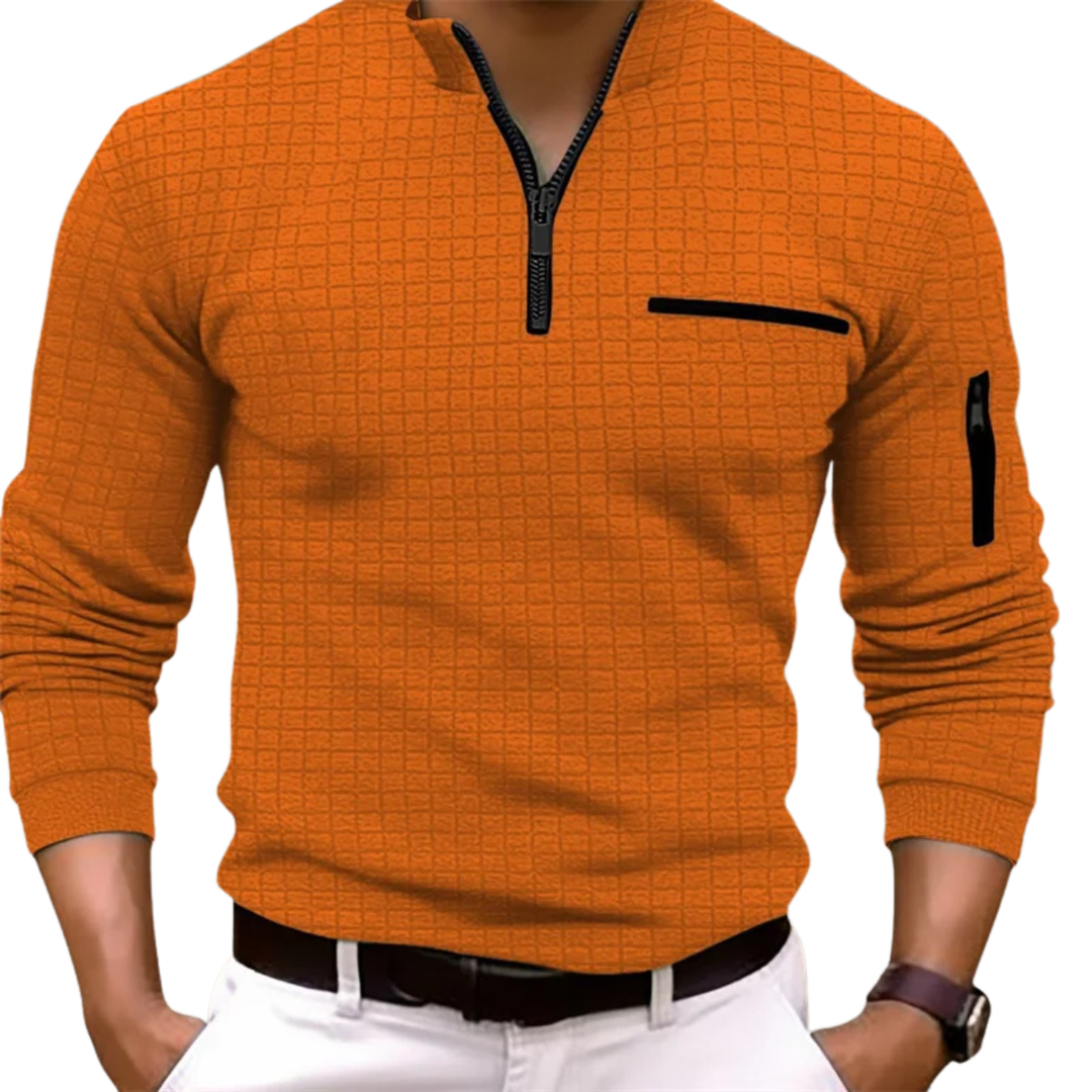 BART | LUXE GEBREIDE POLO MET RITS
