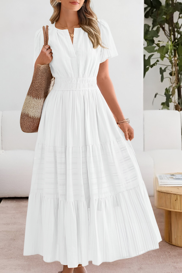 MINA | Lange Boho Jurk voor de Zomer