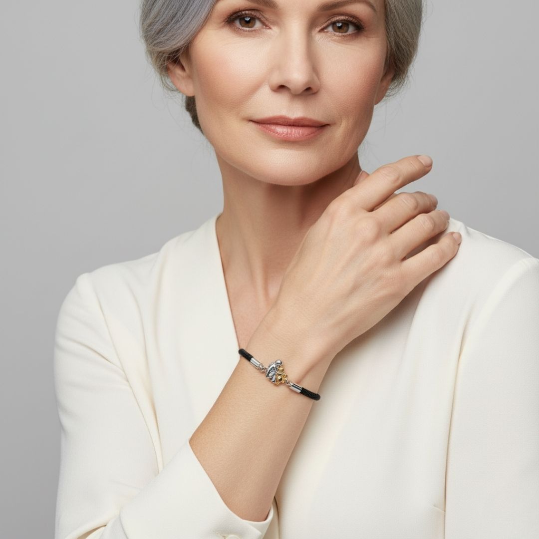 Vera™ - Armband met koord en hondenicoon