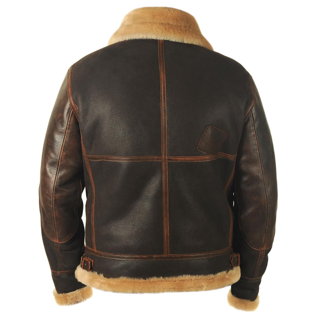 LIAM™ | Iconische Leren Pilotenjas