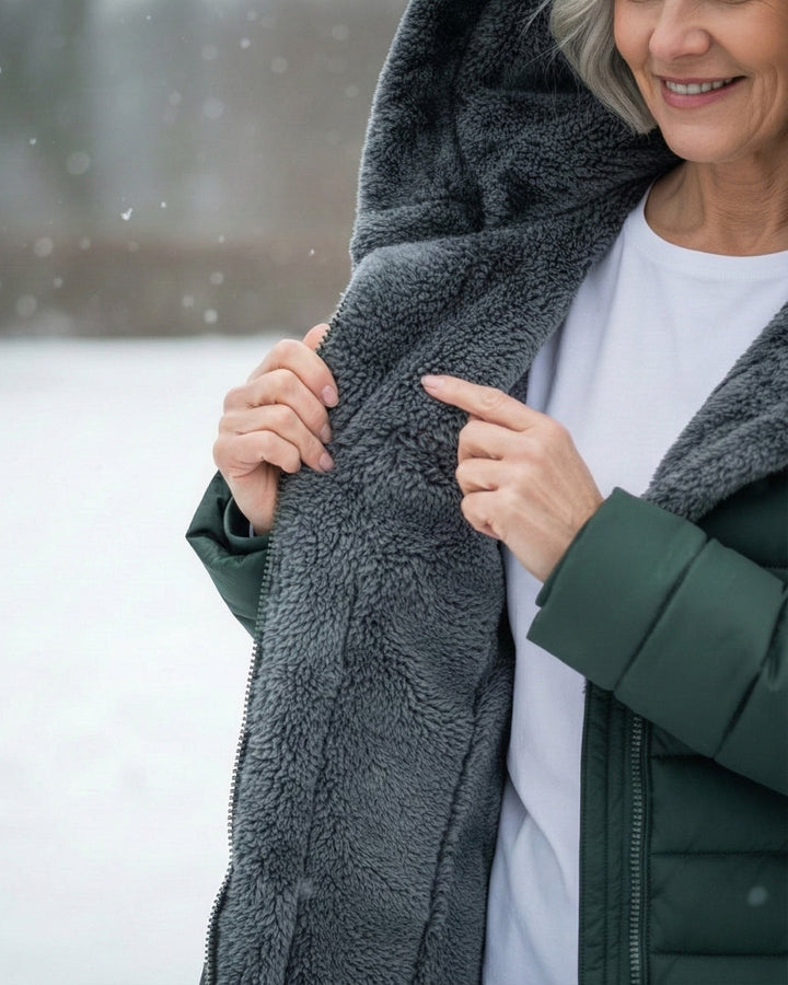 FLAIR | Pufferjas gevoerd met fleece