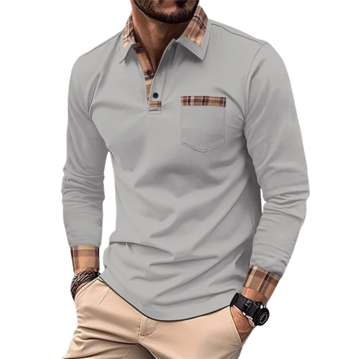 VALENTINO | LUXE POLO MET CHIQUE RUITDETAILS VOOR HEREN