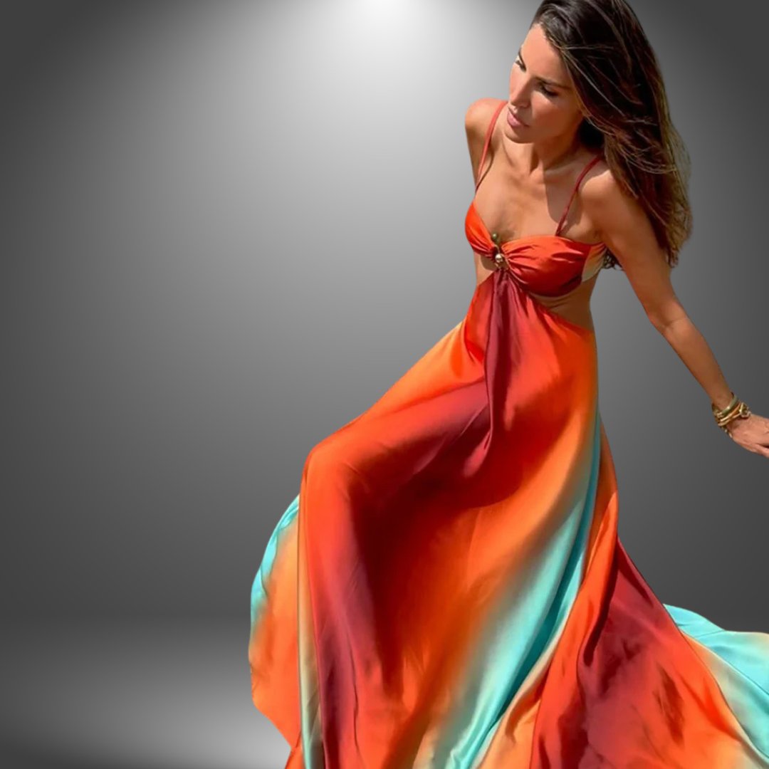 FIORE | Elegante en Frisse Lange Jurk