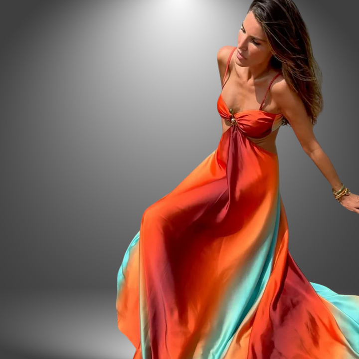 FIORE | Elegante en Frisse Lange Jurk