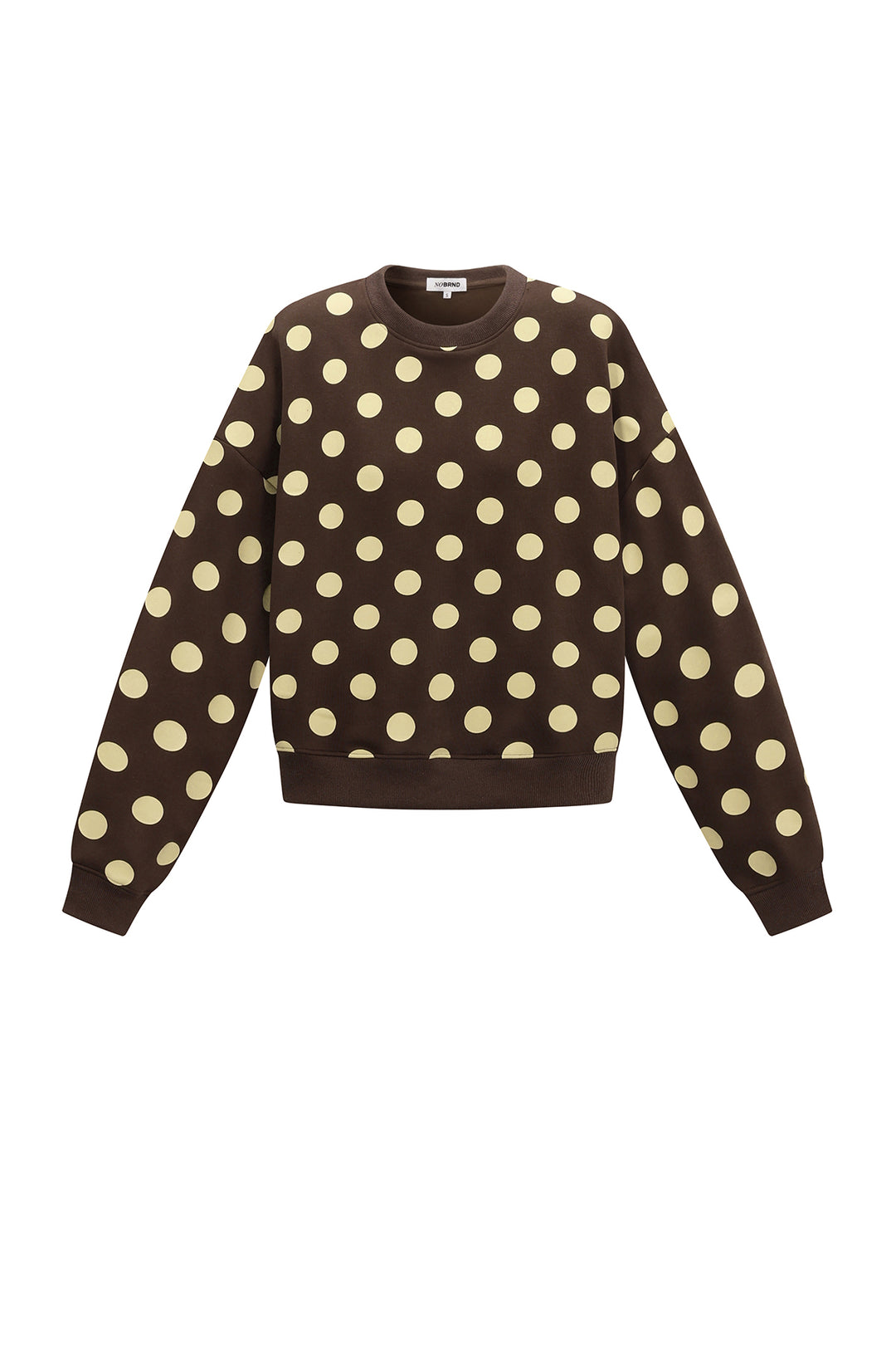 Hoodie met stippenprint