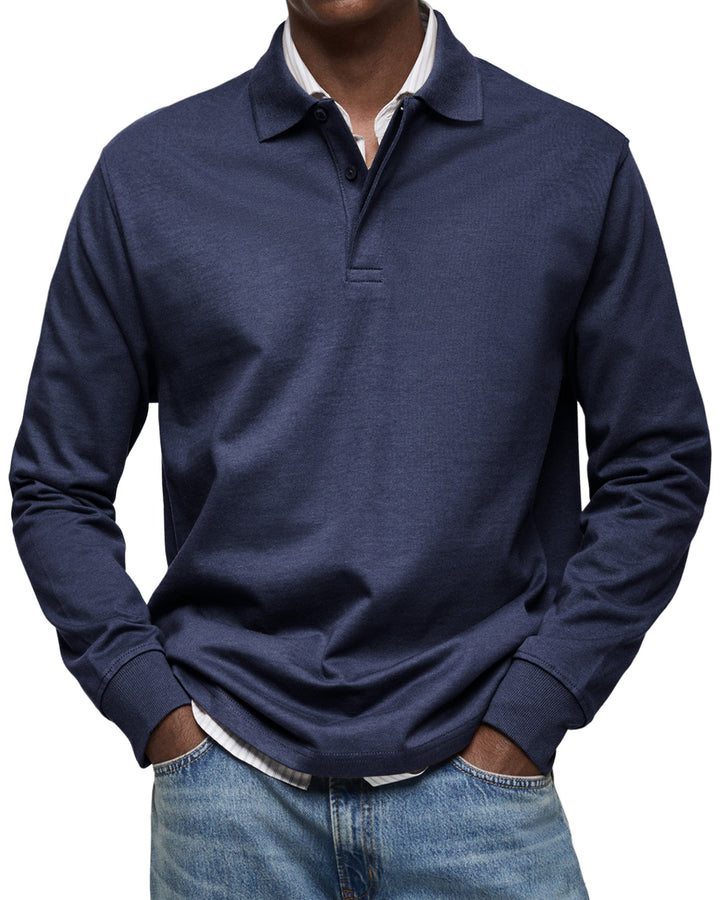 NIKOLAI® | Luxe lange mouwen polo