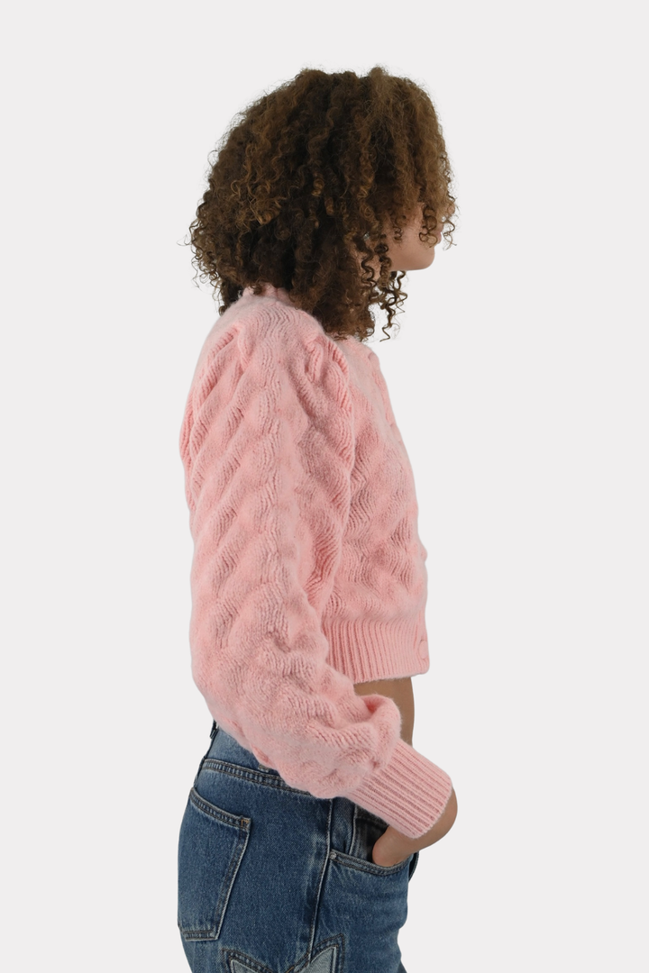 Yuna cardigan - licht roze