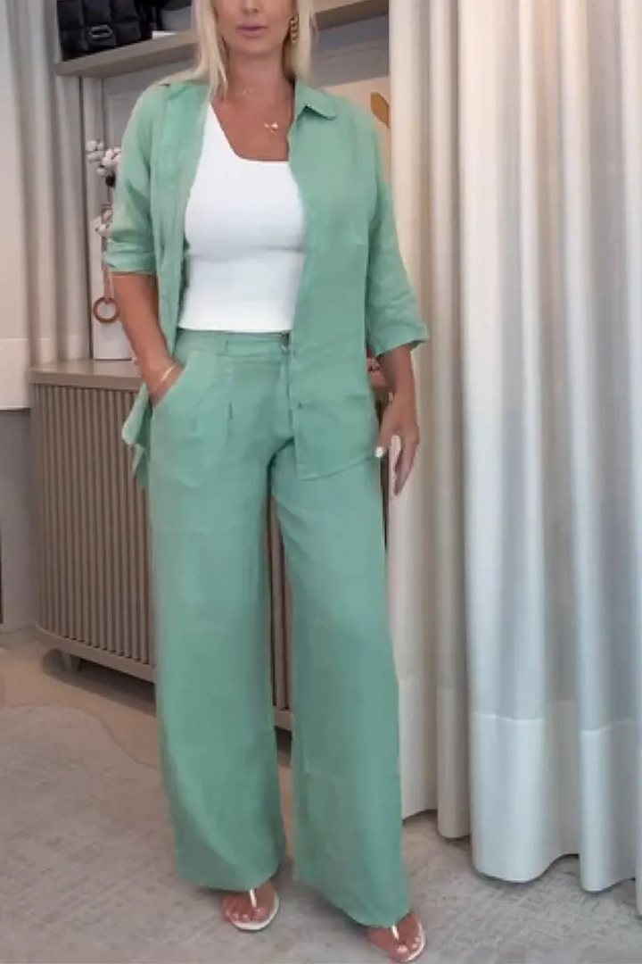 TAMARA| Twee-delige Zomerset met Veelzijdige Elegantie en Absoluut Comfort