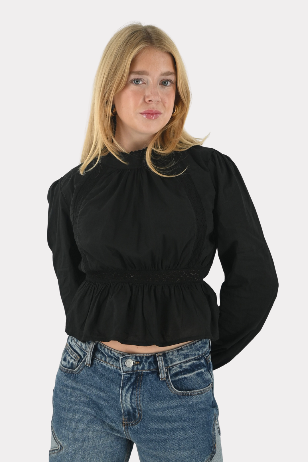 Marie blouse - zwart