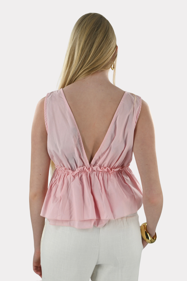 Coastal dream top - licht roze