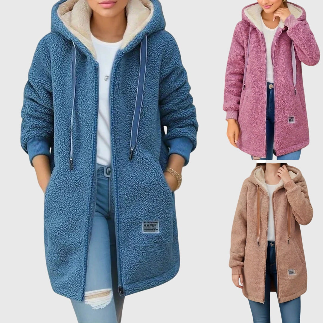 MARIANNE | Warme Fleece Jas met Comfortabele Pasvorm en Casual Elegant