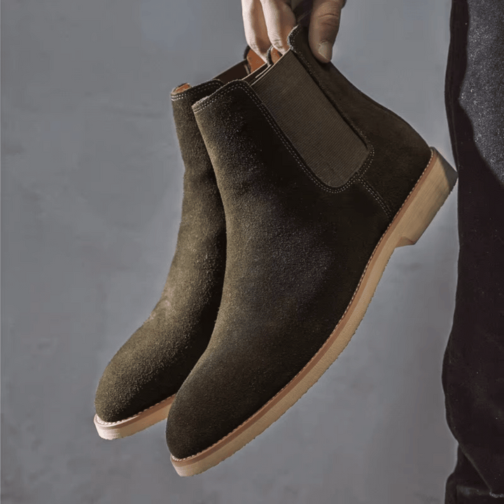 COSMO | Suède Chelsea Boots