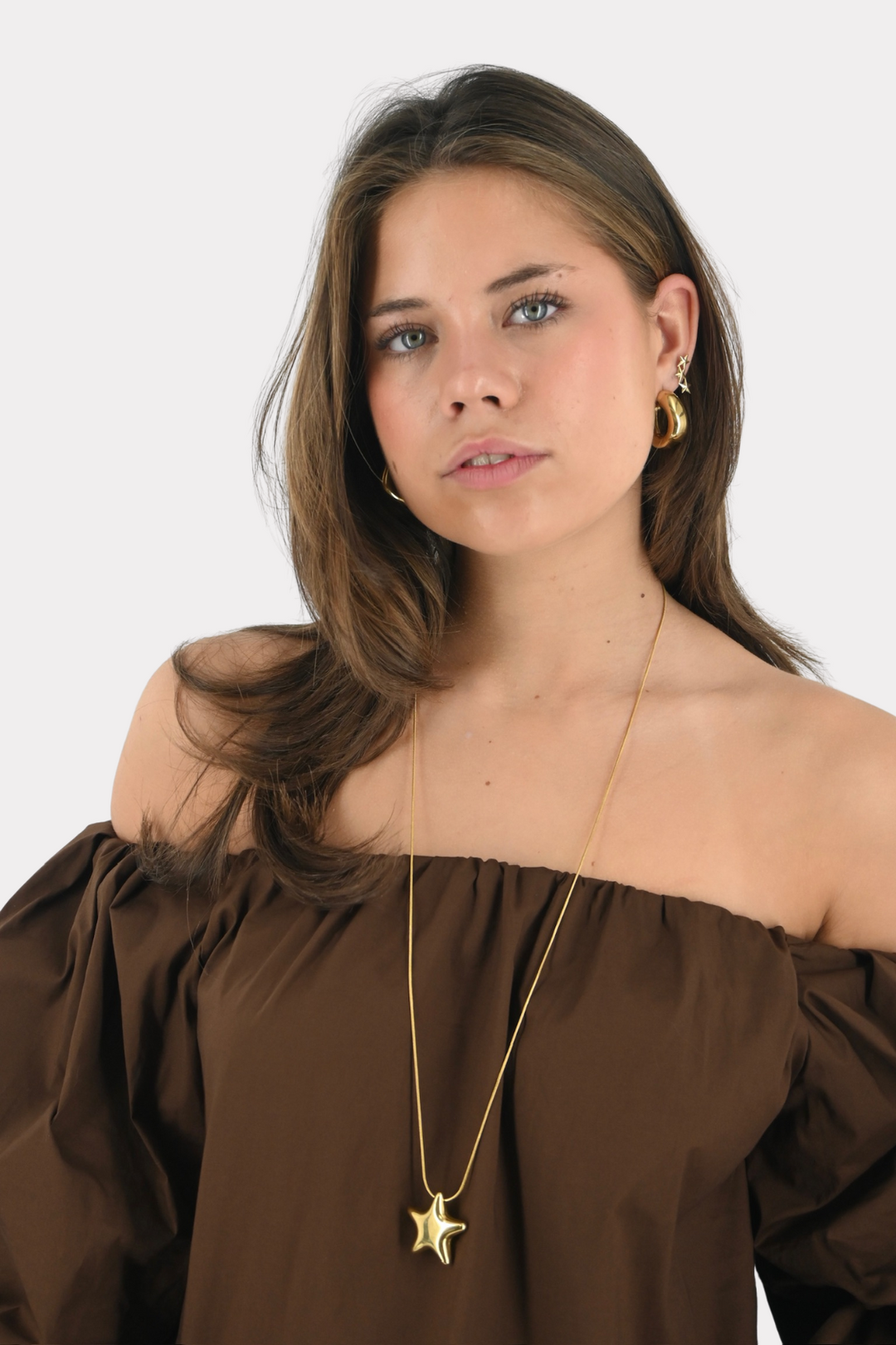 Starry dreams necklace - by tiger - goud
