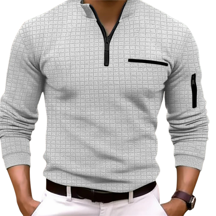 BART | LUXE GEBREIDE POLO MET RITS
