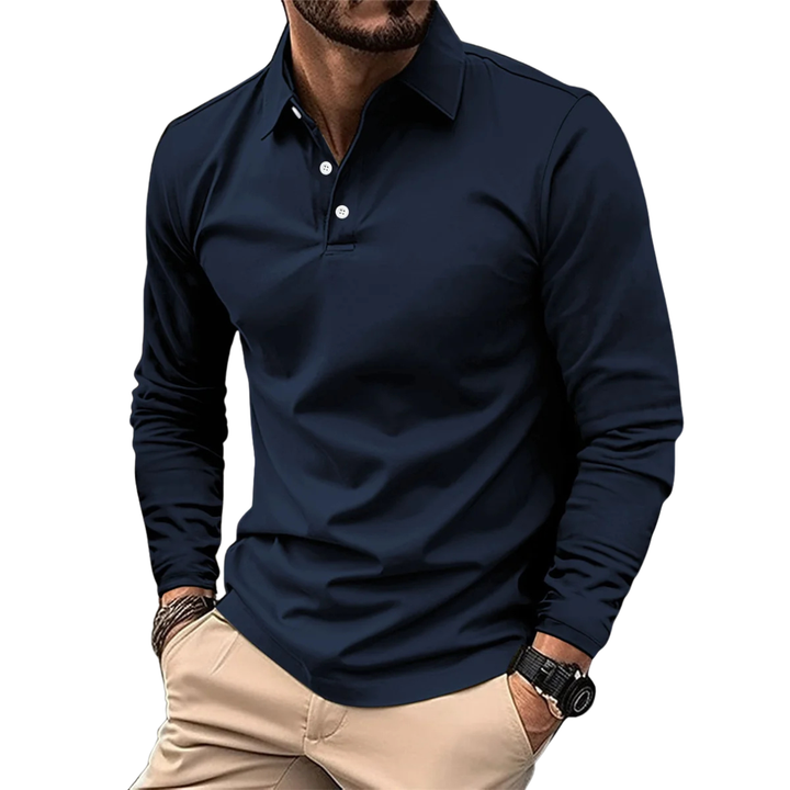 RODERICK | LUXE LANGERMIGE POLO VOOR HEREN