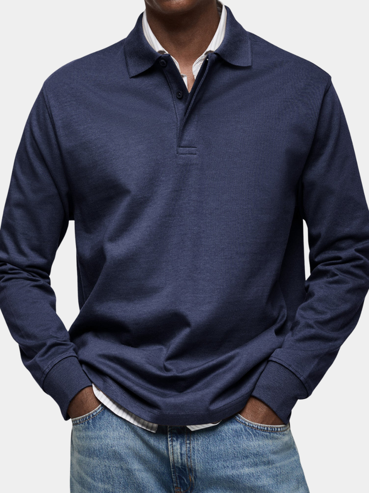 NIKOLAI® | Luxe lange mouwen polo