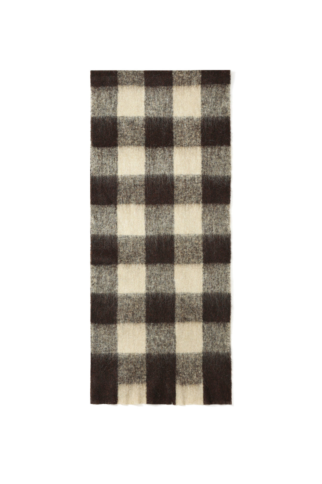 Wintersjaals met ruitpatroon, eenvoudig, polyester, geschikt voor dagelijks gebruik.