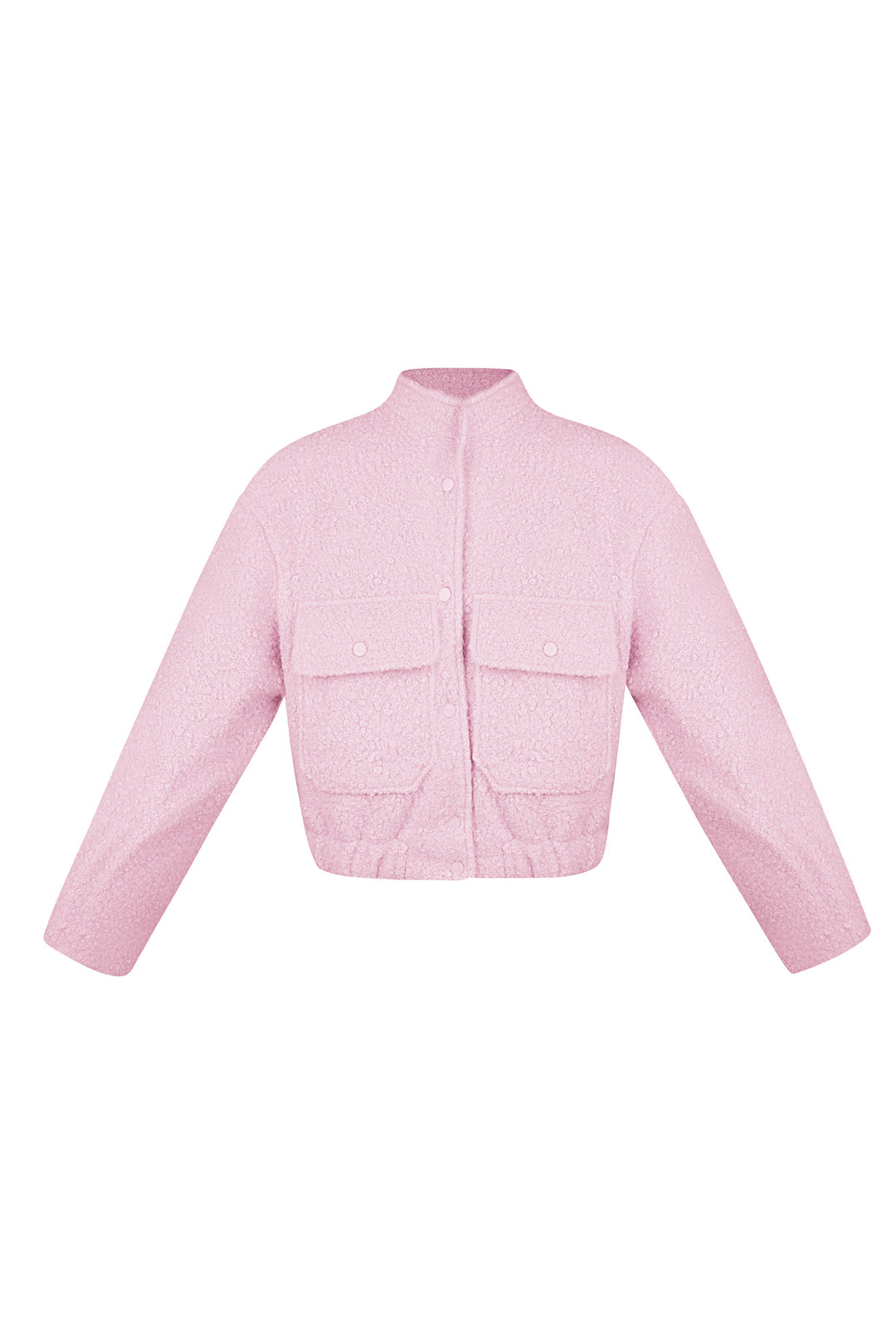 Geweven Polyestervezel Vrouwen Jas Casual Solide Kleur Herfst/Winter