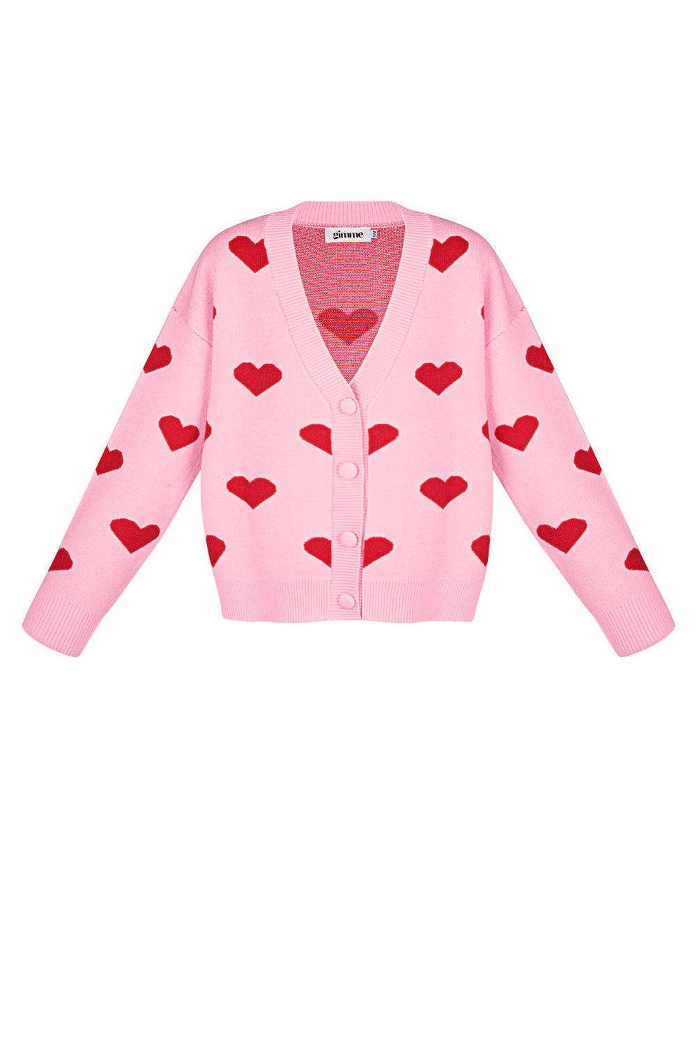Viscose Gebreide Dames Trui Leuk Hart Patroon Herfst/Winter