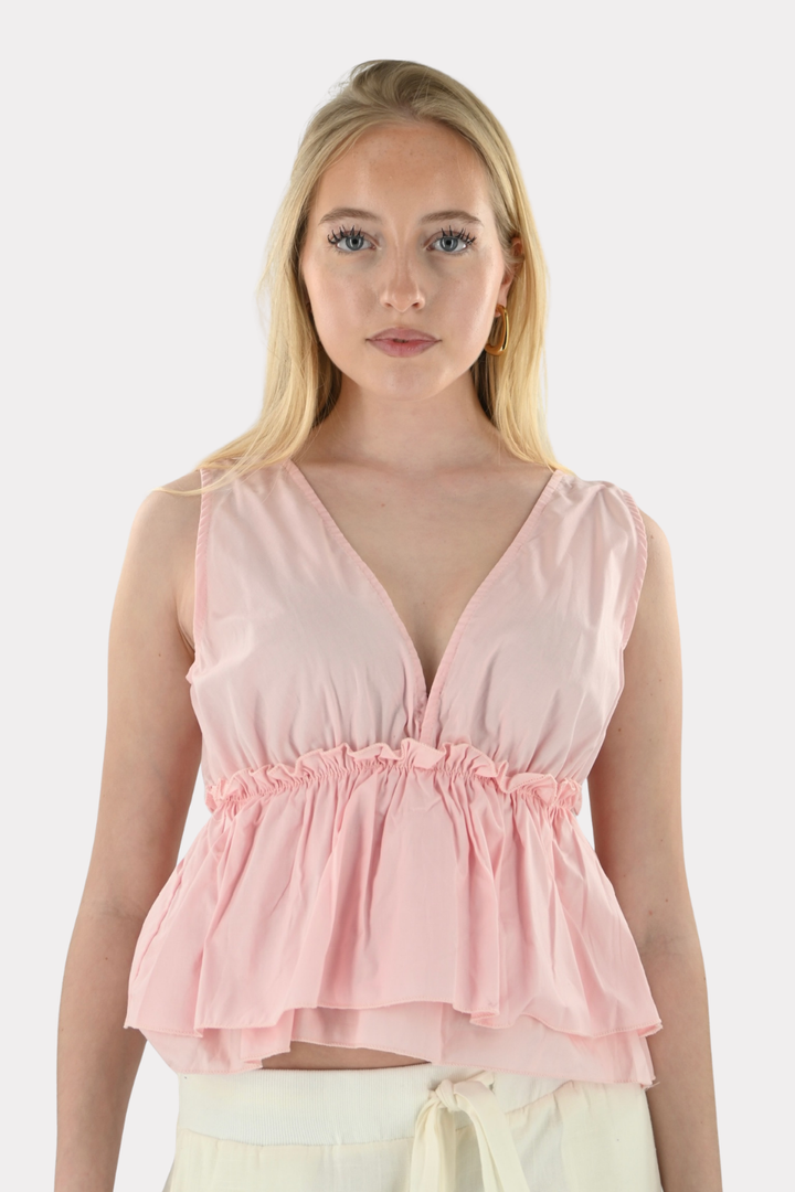 Coastal dream top - licht roze