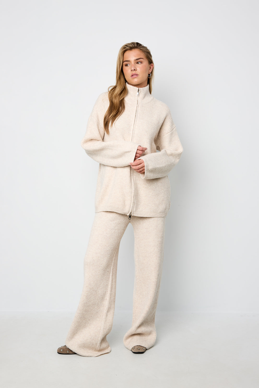 De winterse co-ord set - broek