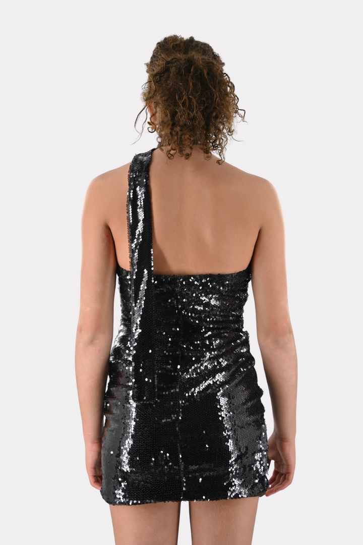 Light up the night dress - bruin