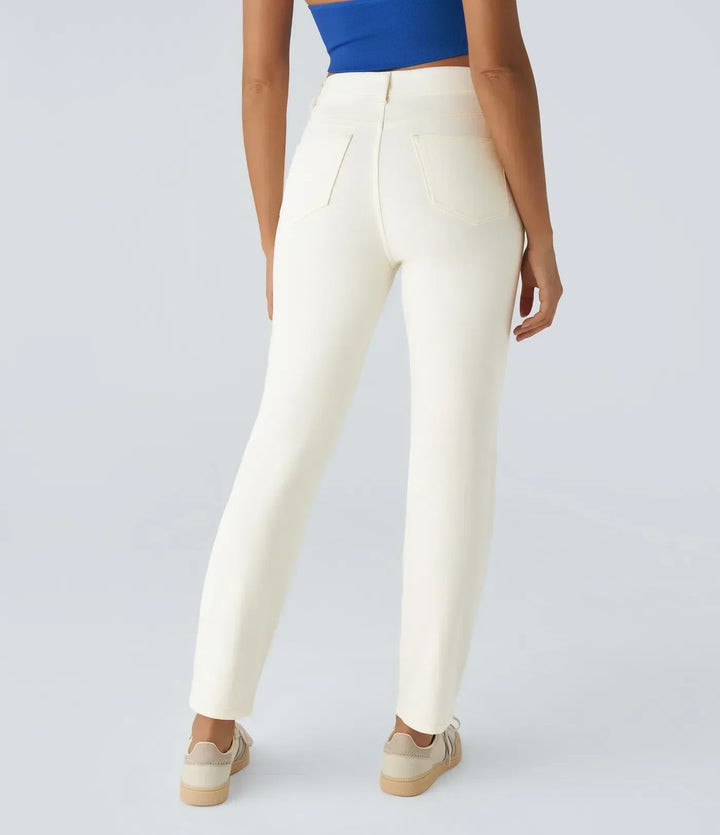MAÏRA | Hoge Taille Ultra Comfortabele Broek met Casual Chic Stijl