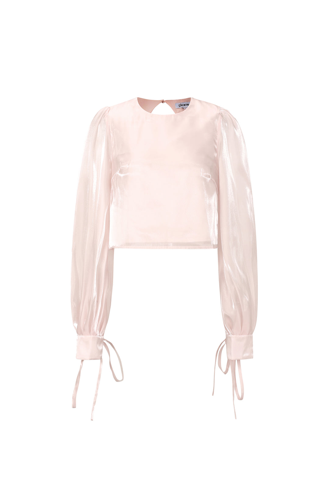 Glanzende parelblouse