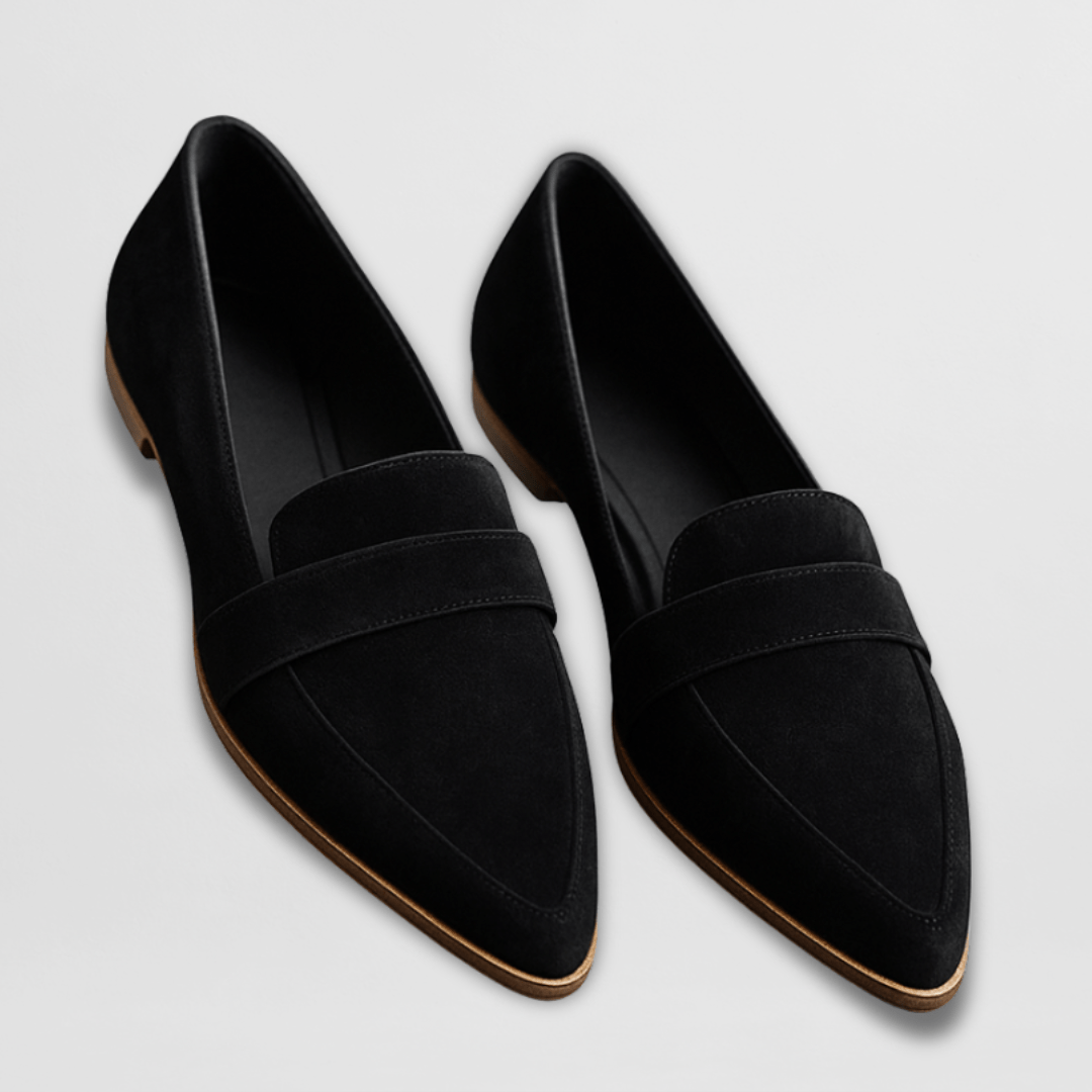 Helen | Zachte Suède Orthopedische Huisschoenen