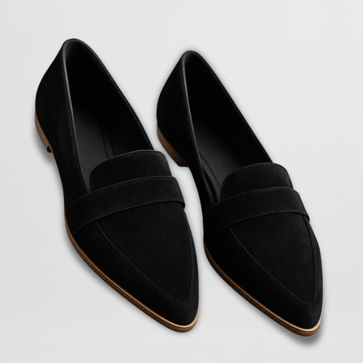 Helen | Zachte Suède Orthopedische Huisschoenen