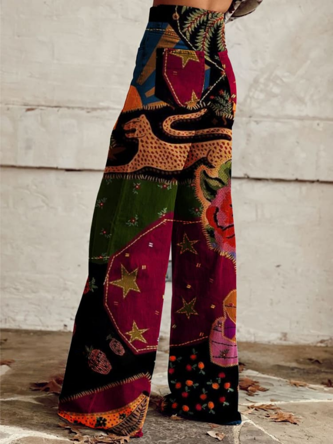 MARO | Boho Vintage Elegante en Comfortabele Broek