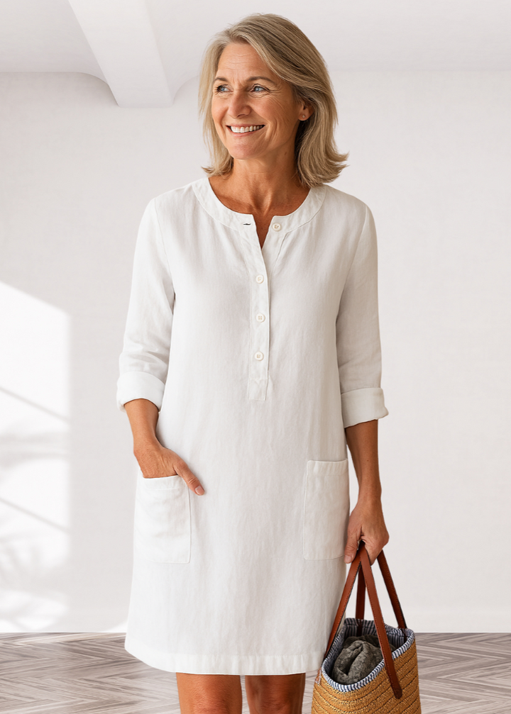 MIO | Casual Damesjurk met Relaxte Pasvorm en Tijdloze Look voor Elke Dag