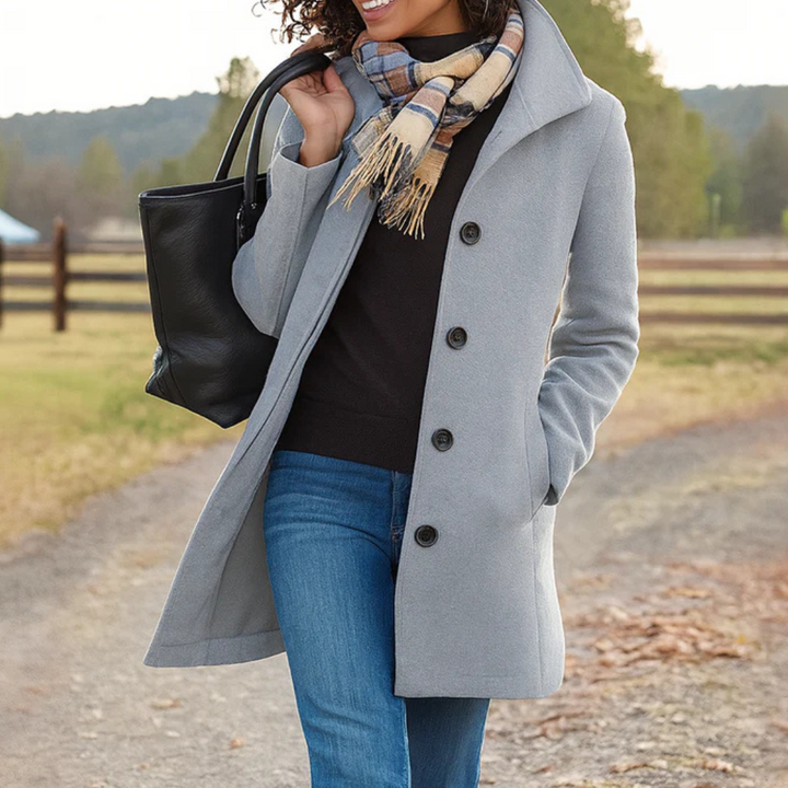 MARINA | Elegante Jas met Omarmende Warmte en Tijdloze Stijl
