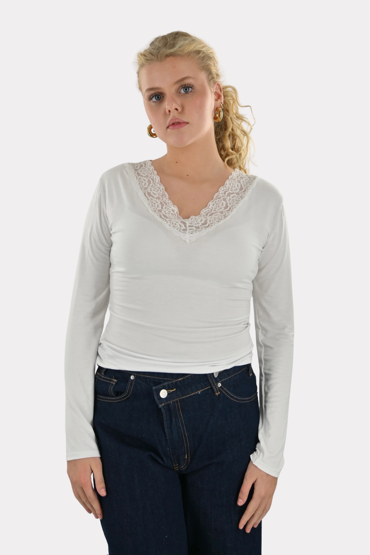 Ymke top - wit