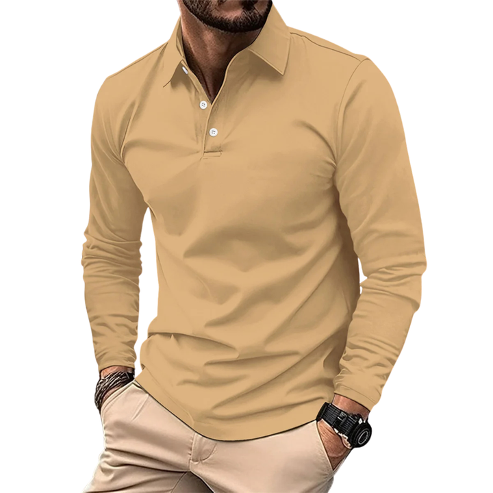 RODERICK | LUXE LANGERMIGE POLO VOOR HEREN