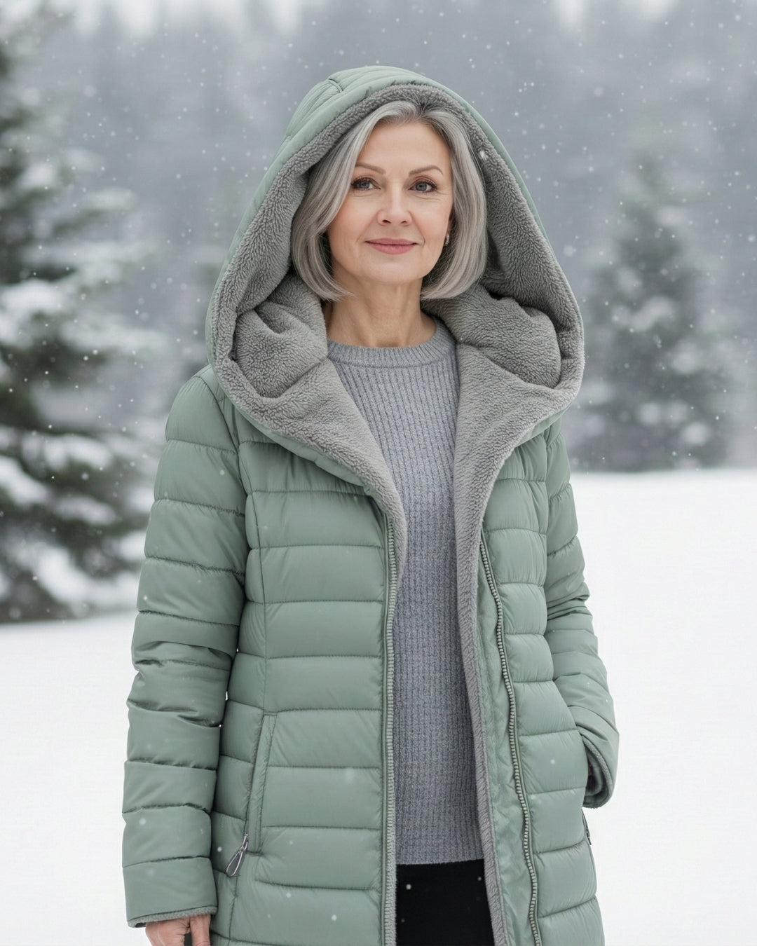 FLAIR | Pufferjas gevoerd met fleece