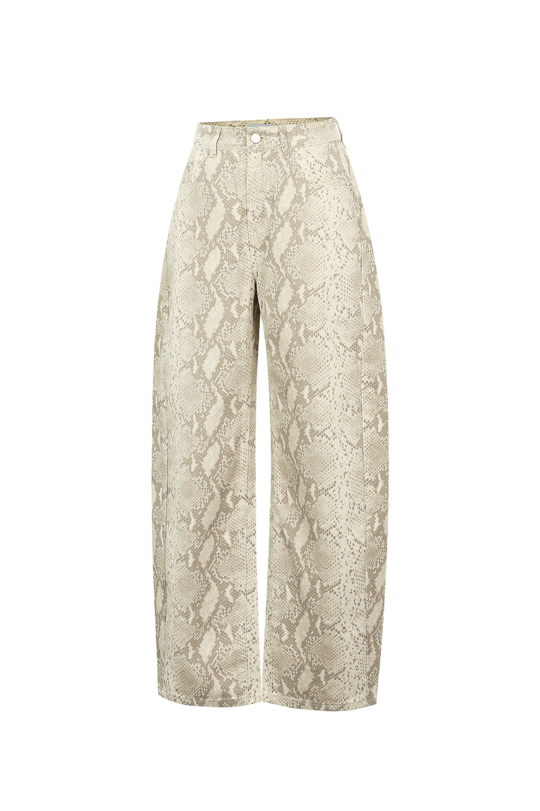 Jeans met slangenprint | LOISNOA