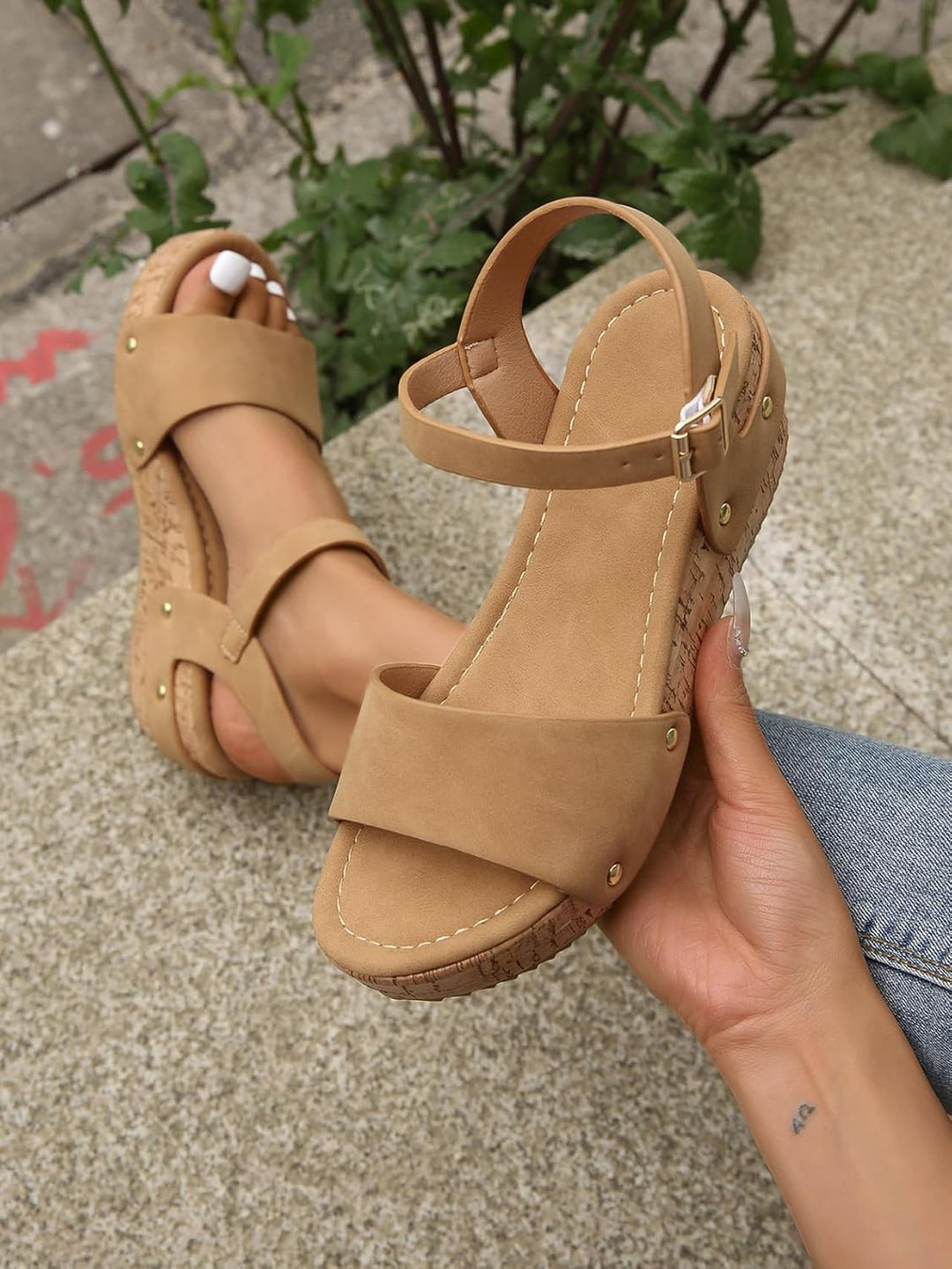 Daniela – Elegante Wedgesandalen