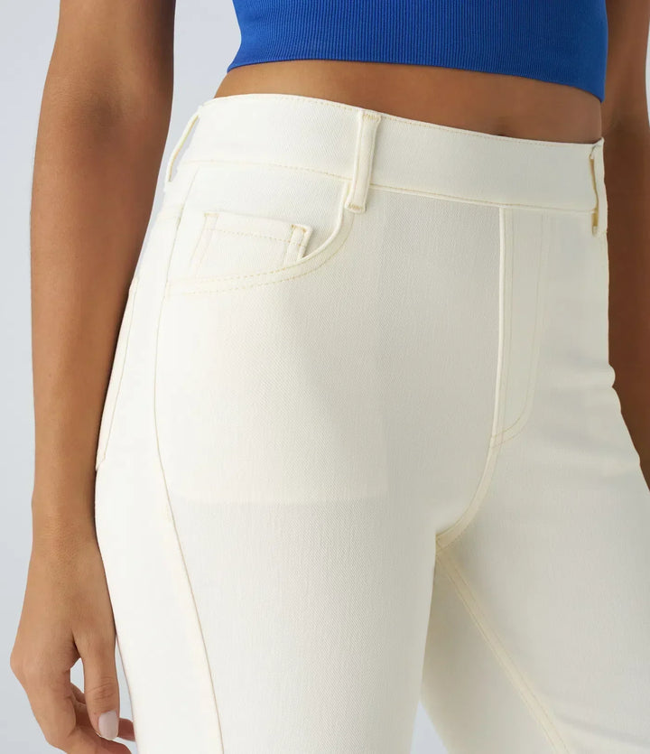 MAÏRA | Hoge Taille Ultra Comfortabele Broek met Casual Chic Stijl