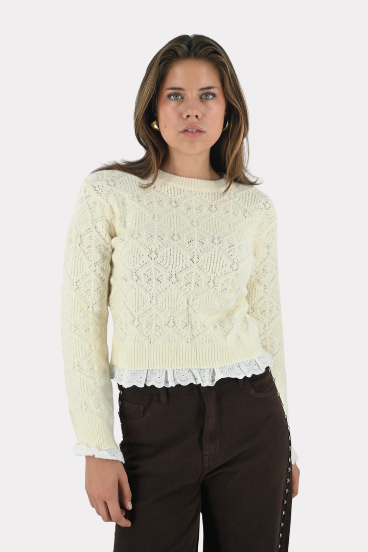 Amber knit - beige