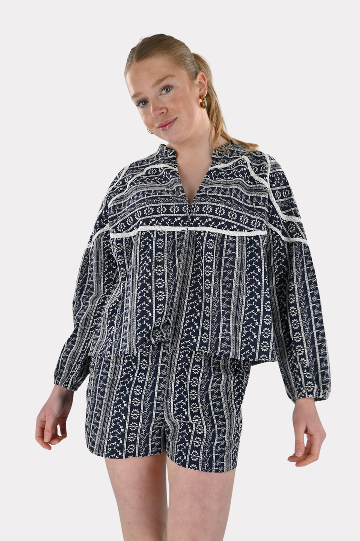Dune blouse - navy
